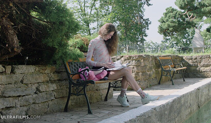 Кудряшка насладилась русской поркой в два члена