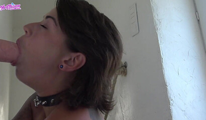 Сисястая Катя обожает сперму, поэтому сосет мой член каждый день