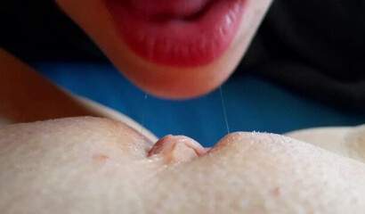 Артем сделал классный куни для новой телки Алины крупным планом