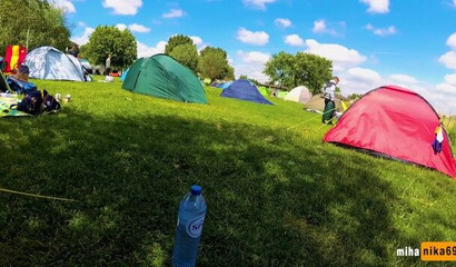 Ника так любит сосать и ебаться что делает это даже в палатке кемпинг-городка