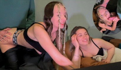 Фильм был таким скучным, что я решил трахнуть соседку по комнате сводной сестры