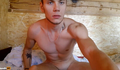 Take my neck, go deeper and cum inside, passionate sex in the village