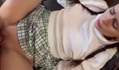 modest girls in the entrance were very cold and agreed to have sex with unfamiliar guys