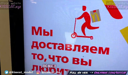 Risky Blowjob in Fitting Room for Big Mac - Public Agent PickUp & Fuck Student in Mall / Kiss Cat